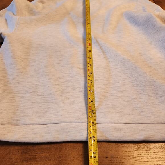 Varley Sweatshirt Women's XS Tan Heather Oversized Minimalist Loungewear Sporty - Picture 9 of 11